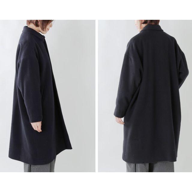 Dulcamara(ドゥルカマラ)のDulcamara ウールモッサーBIGコート/NAVY メンズのジャケット/アウター(ステンカラーコート)の商品写真