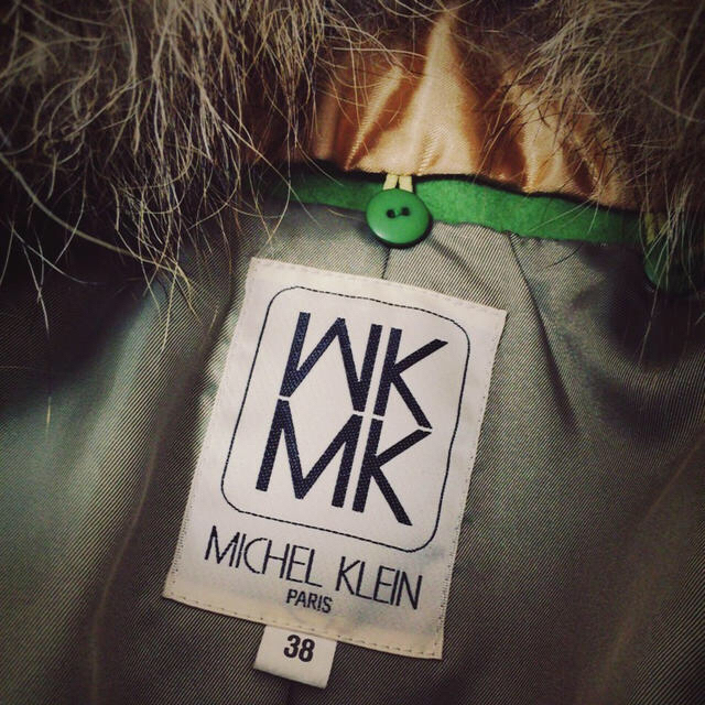 MICHEL KLEIN(ミッシェルクラン)のファー付き MKミッシェルクラン コート レディースのジャケット/アウター(ピーコート)の商品写真