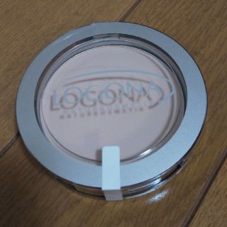 ロゴナ(LOGONA)の未開封 ロゴナ プレストパウダー 02ミディアムベージュ(フェイスパウダー)