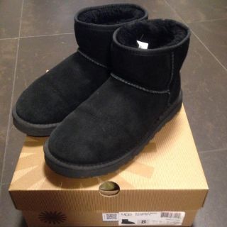 アグ(UGG)のUGG クラシックミニ ブラック US8(ブーツ)