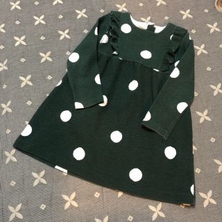 ザラキッズ(ZARA KIDS)のZARA ドットワンピース(ワンピース)