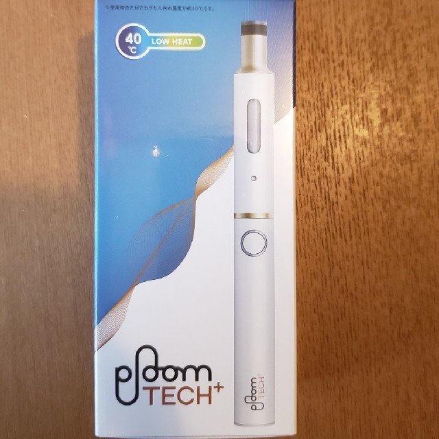 PloomTECH(プルームテック)のPloomTech+ 白　未開封　プルームテック・プラス メンズのファッション小物(タバコグッズ)の商品写真