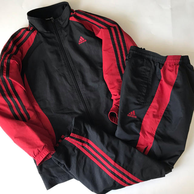 adidas(アディダス)のadidas アディダス ジャージセットアップ 防寒 130 140 キッズ/ベビー/マタニティのキッズ服男の子用(90cm~)(その他)の商品写真