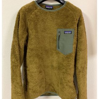 パタゴニア(patagonia)のパタゴニア  ロスガトスクルー 新品未使用 S フリース  ブラウン(スウェット)