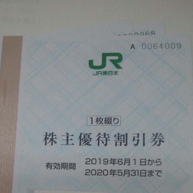 JR - JR東日本株主優待割引券1枚1390円の通販 by ふじしん's shop｜ジェイアールならラクマ