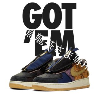 ナイキ(NIKE)のAir Force 1 cactus jack カクタスジャック エアフォース1(スニーカー)