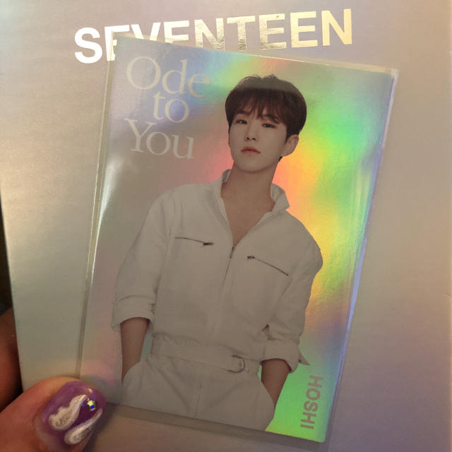 SEVENTEEN(セブンティーン)のSEVENTEEN  Ode to You  キラキラトレカ  ホシ★ エンタメ/ホビーのCD(K-POP/アジア)の商品写真