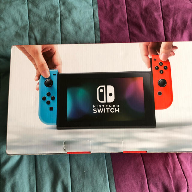 Nintendo Switch Joy-Con (L) ネオンブルー/ (R)エンタメ/ホビー