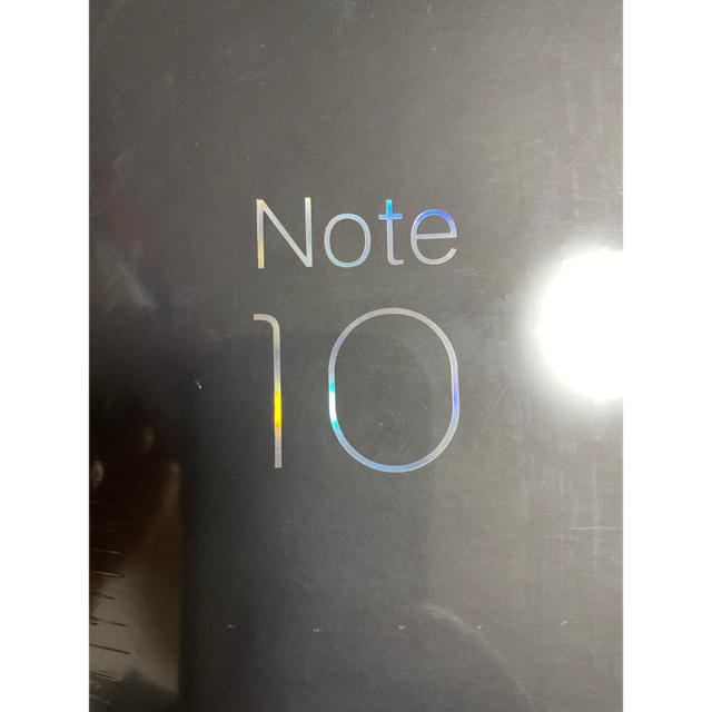 即発送 Xiaomi Mi Note10（6/128GB global版）　緑