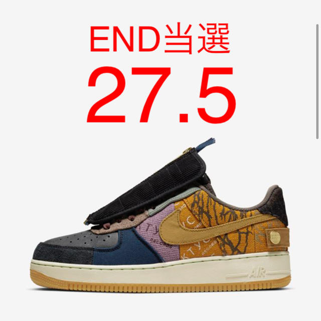 275購入先TRAVIS SCOTT x NIKE AIR FORCE 1 LOW