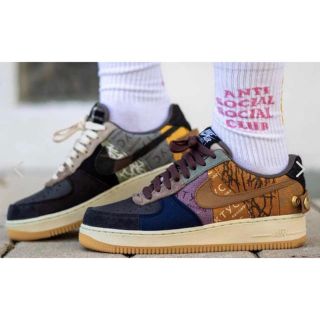 ナイキ(NIKE)のTRAVIS SCOTT × NIKE AIR FORCE 1 LOWトラヴィス(スニーカー)