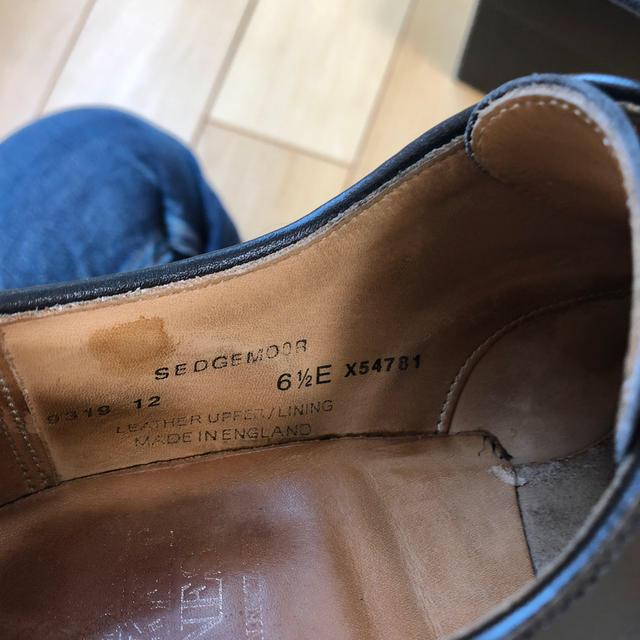 Crockett&Jones - クロケット&ジョーンズ セッジムーア3 61/2(価格交渉