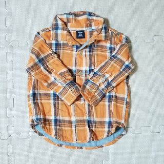 ベビーギャップ(babyGAP)のGAP チェック　シャツ　80(シャツ/カットソー)