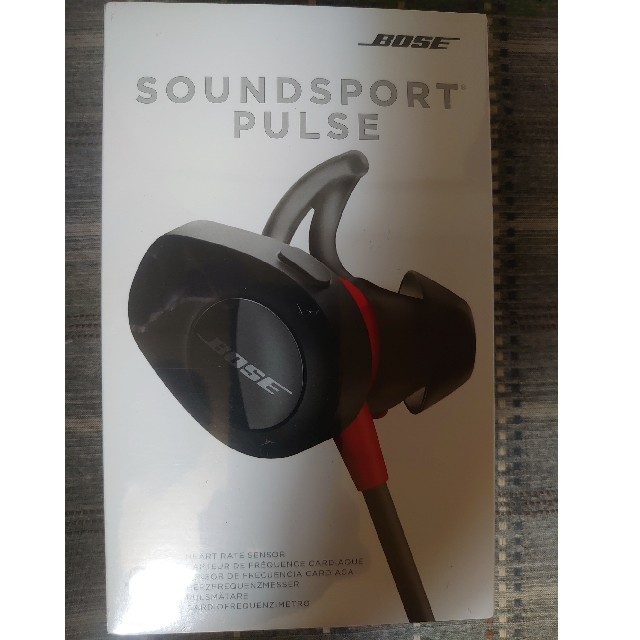 BOSE(ボーズ)の新品 BOSE SOUND SPORT PULSE RED スマホ/家電/カメラのオーディオ機器(ヘッドフォン/イヤフォン)の商品写真