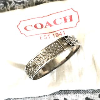 コーチ(COACH)のコーチ ロゴ シグネチャー ブレスレット バングル アクセサリー (ブレスレット/バングル)