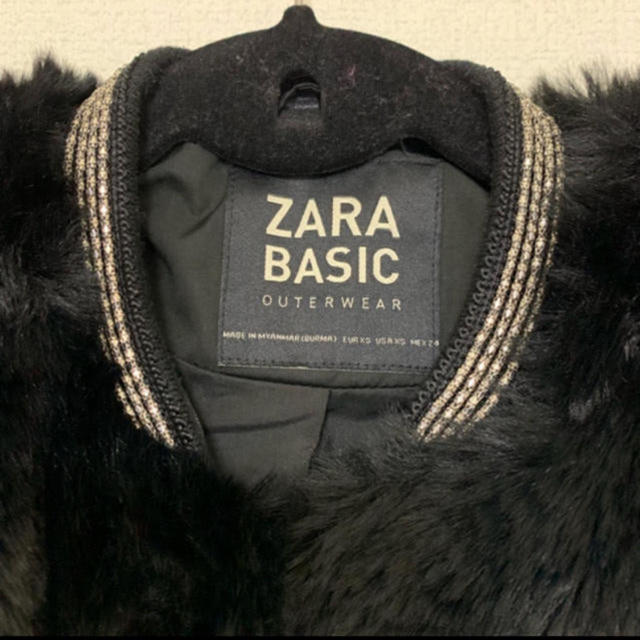 ZARA(ザラ)のzara   ファーコート レディースのジャケット/アウター(毛皮/ファーコート)の商品写真