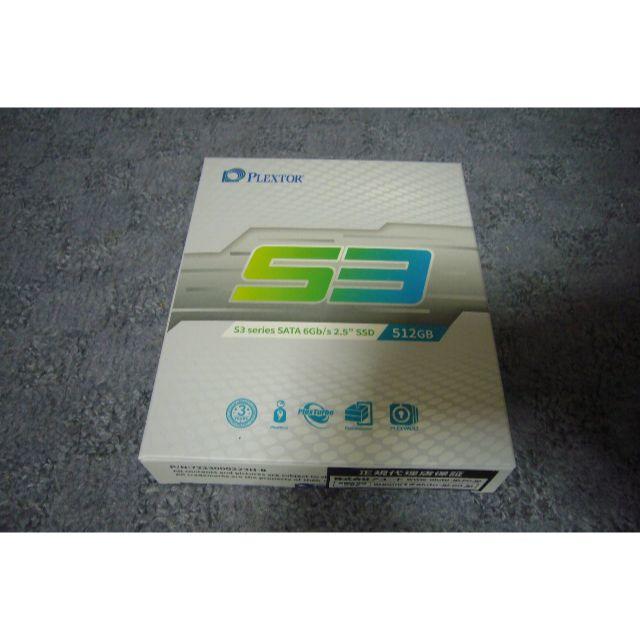 PLEXTOR★512GB SSD★SATA PX-512S3C