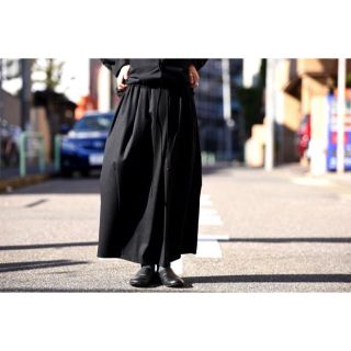 Yohji Yamamoto - BISHOOL wool gabardine 袴 skirt の通販 by