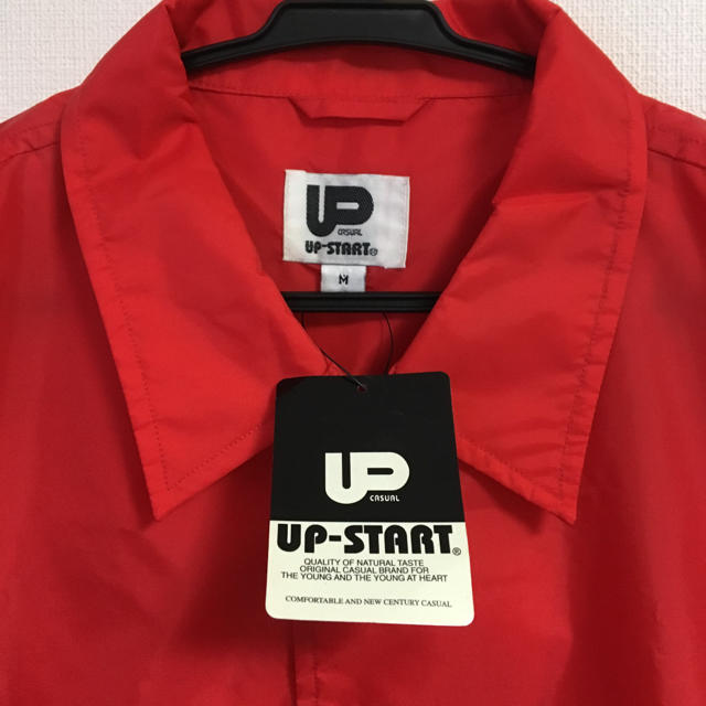UPSTART(アップスタート)の新品 UP START コーチジャケット 90s メンズのジャケット/アウター(ナイロンジャケット)の商品写真