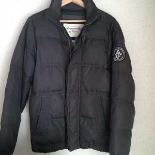 アバクロンビーアンドフィッチ(Abercrombie&Fitch)のアバクロダウン 黒 値下げ(ダウンジャケット)