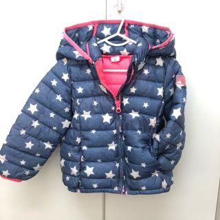 ギャップキッズ(GAP Kids)のGAP デニム調　スター柄　軽量　ジャケット(ジャケット/上着)