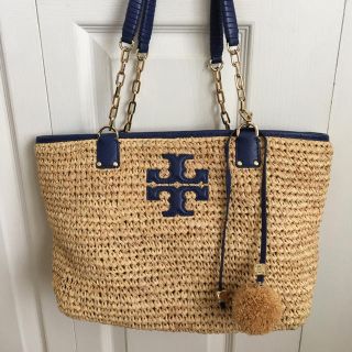 トリーバーチ(Tory Burch)のトリーバーチ　ストローバック(トートバッグ)