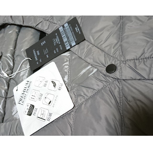 TETE HOMME(テットオム)の新品未使用　TETE HOMME　釦式インナーダウンベストグレーLL メンズのジャケット/アウター(ダウンベスト)の商品写真