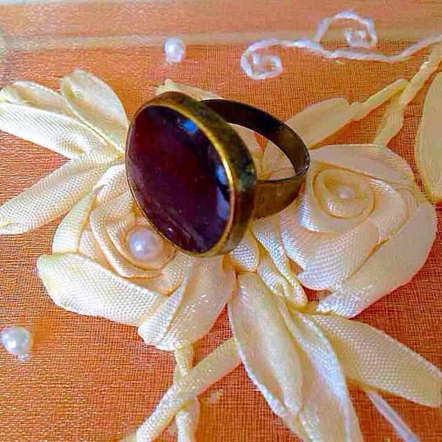 flower(フラワー)のflower❁一粒✦stone ring レディースのアクセサリー(リング(指輪))の商品写真