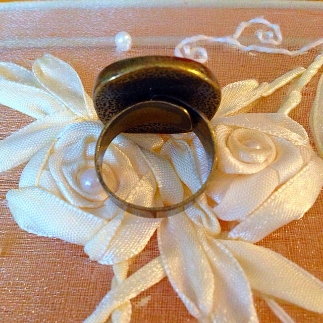 flower(フラワー)のflower❁一粒✦stone ring レディースのアクセサリー(リング(指輪))の商品写真