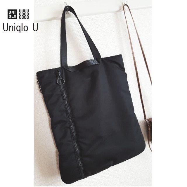 UNIQLO(ユニクロ)の値下★新品￥4千★ユニクロ★Uniqlo U ルメール トートバッグ黒3Way メンズのバッグ(トートバッグ)の商品写真