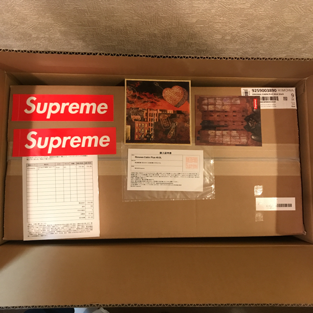 定価以下 19AW Supreme RIMOWA Cabin Plus 49L