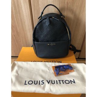 ルイヴィトン(LOUIS VUITTON)のヴィトン   ソルボンヌーリュックー　ノワール(リュック/バックパック)