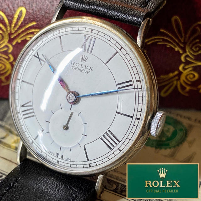 セイコー 腕時計 スーパーコピーn級品 - ROLEX - 【王道・一点物】ROLEX ★ ロレックス 青針 手巻き腕時計 アンティークの通販 by A.LUNA