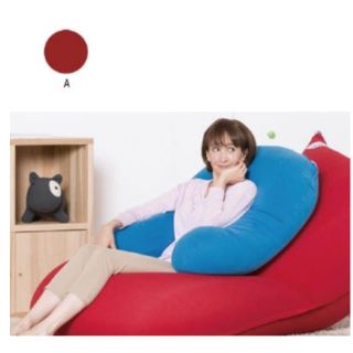 【新品/送料込】Yogibo ヨギボーサポート ワインレッド(ビーズソファ/クッションソファ)