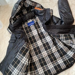 バーバリーブルーレーベル(BURBERRY BLUE LABEL)のバーバリーブルーレーベル ダウンジャケット ブラック L(ダウンジャケット)