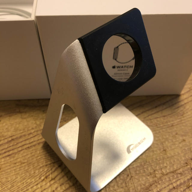 Apple Watch(アップルウォッチ)のApple Watch series2 ステンレス 42mm スマホ/家電/カメラのスマートフォン/携帯電話(その他)の商品写真