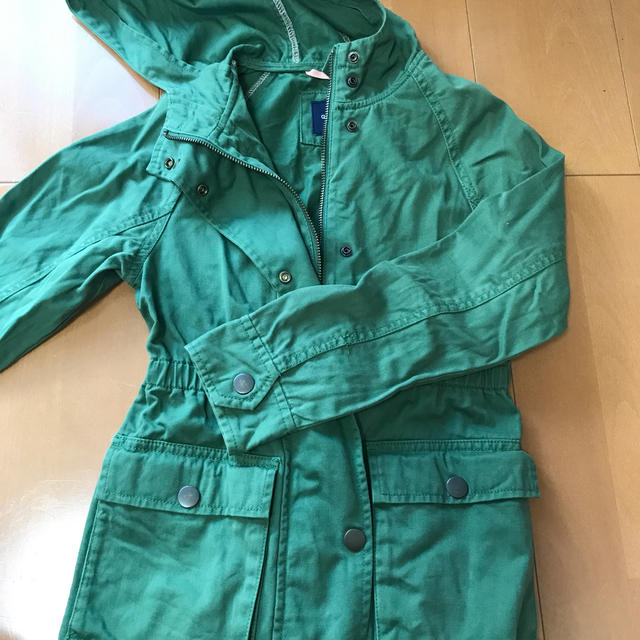 GAP Kids(ギャップキッズ)のGAP フード付きジャケット キッズ/ベビー/マタニティのキッズ服女の子用(90cm~)(ジャケット/上着)の商品写真