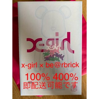 エックスガール(X-girl)のx-girl × be@rbrick ベアブリック 100% & 400%(その他)