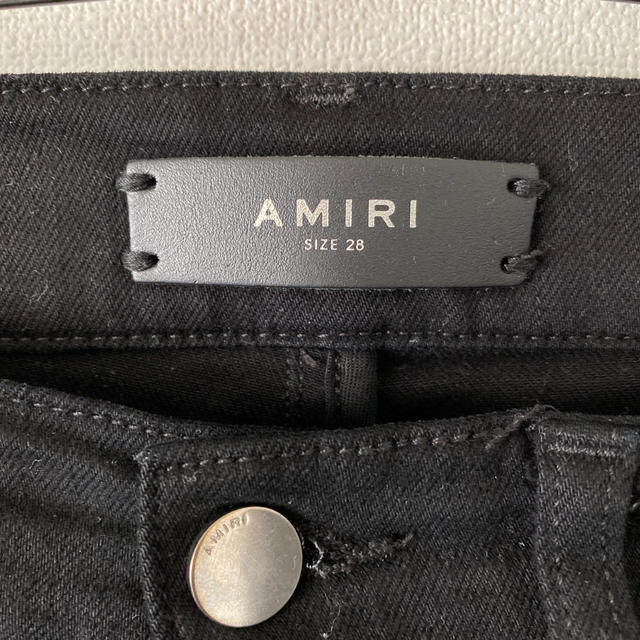 Saint Laurent(サンローラン)のAmiri MX1 デニムジーンズ　ブラック28インチ　新品 メンズのパンツ(デニム/ジーンズ)の商品写真