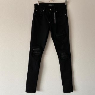 サンローラン(Saint Laurent)のAmiri MX1 デニムジーンズ　ブラック28インチ　新品(デニム/ジーンズ)