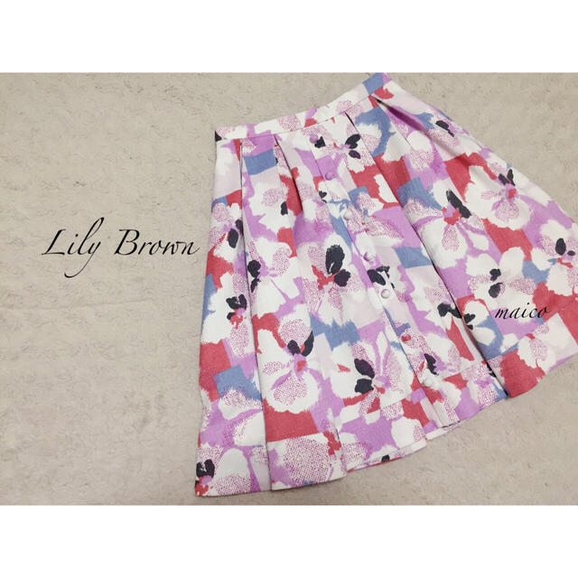 LilyBrown☆花柄スカート
