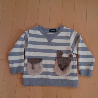クレードスコープ(kladskap)のクレードスコープ　ねずみさんトレーナー90　(Tシャツ/カットソー)