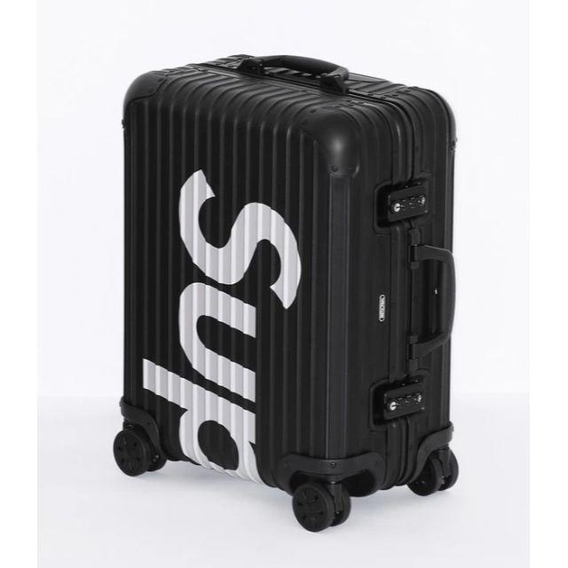 希少 黒入荷! 希少 - Supreme 黒 Multiwheel Topas RIMOWA 45L★Supreme トラベルバッグ+スーツケース