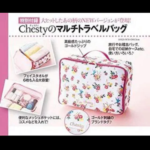 Chesty(チェスティ)の【早い者勝ち】  Chesty　マルチトラベルバッグ　付録 レディースのバッグ(その他)の商品写真