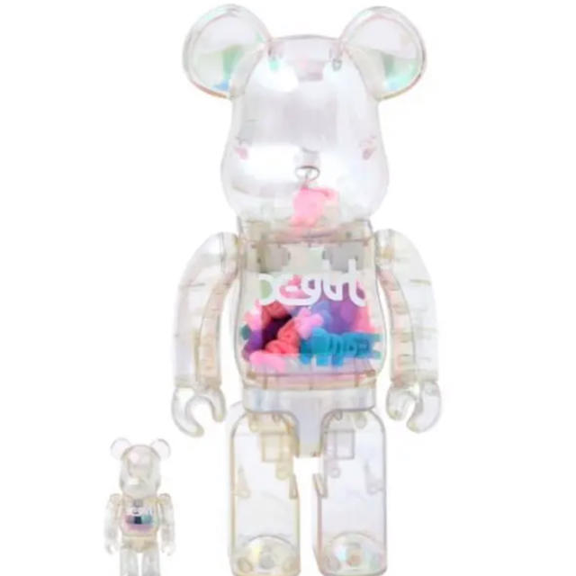 X-girl × BE@RBRICK 100&400%