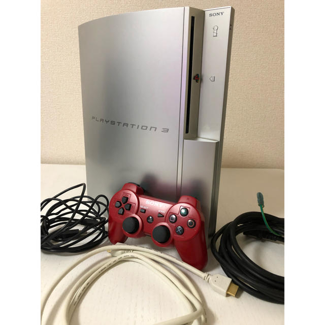 PlayStation3(プレイステーション3)のプレイステーション3本体　80GB エンタメ/ホビーのゲームソフト/ゲーム機本体(家庭用ゲーム機本体)の商品写真