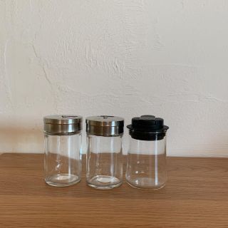 ムジルシリョウヒン(MUJI (無印良品))の塩こしょう入れ　スパイス容器(容器)