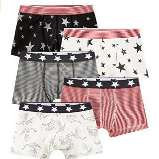 プチバトー(PETIT BATEAU)のaoi様専用　プチバトー　プリントトランクス　５枚組(下着)