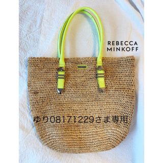 レベッカミンコフ(Rebecca Minkoff)のREBECCA MINKOFF　レベッカミンコフ　かごバッグ　トート(ショルダーバッグ)