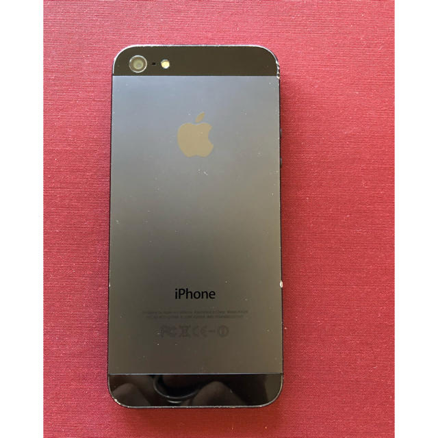 iPhone(アイフォーン)のiPhone5 softbank(16Gb)(値下げ) スマホ/家電/カメラのスマートフォン/携帯電話(スマートフォン本体)の商品写真